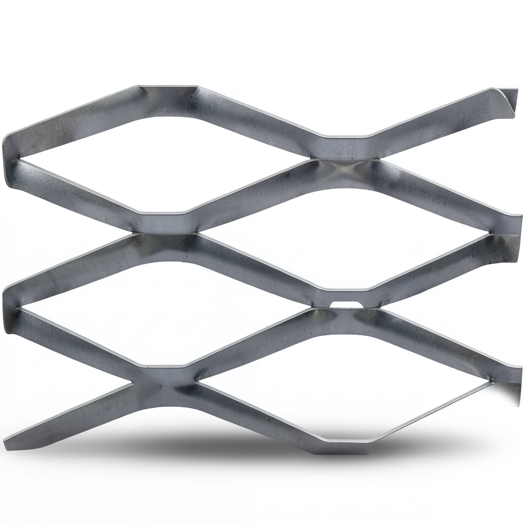 Hot Rolled Steel Expanded Metal Mesh Bahri 6 mm Thickness 1.22 m Width 7 m Length