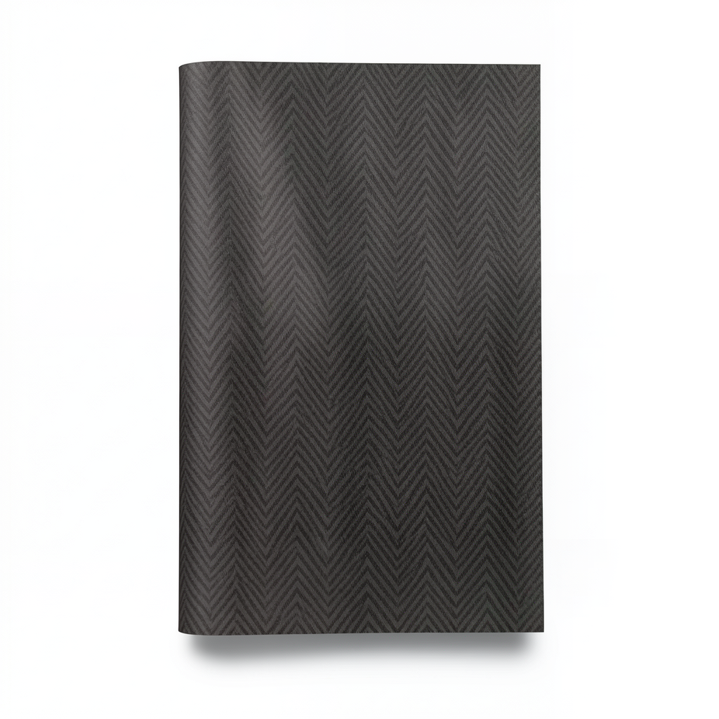 Patterned Wallpaper 10 m x 0.53 m Dark Brown, Model 221122
