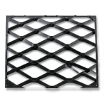 Bait Al Tatawor Hot Rolled Black Steel Expanded Metal Mesh 1.4mm Thickness 1.22m Width 1.0m Length
