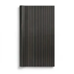 Italian Striped Wall Decoration 10m x 0.73m Dark Brown
