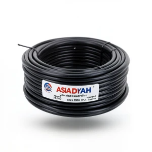 35mm Stranded Electrical Wire 450/750V Copper PVC 70°C Black Color | Asharqiyah Cables Company for Industry