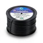 سلك نحاس مجدول 1.5 مم2 450/750 فولت، عزل PVC 70°C، لون اسود | شركة كابلات الشرقية للصناعة