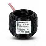 70mm2 Stranded Electric Wire 450/750V Copper PVC 70°C Black | Asharqiyah Cables Company for Industry