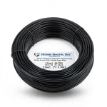 سلك كهرباء نحاس مجدول 2.5 مم2 450/750 فولت معزول PVC 70°C لون اسود | شركة كابلات الشرقية للصناعة