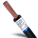16mm2 Stranded Electric Wire 450/750V Copper Conductor PVC 70°C Black | Asharqiyah Cables Company for Industry