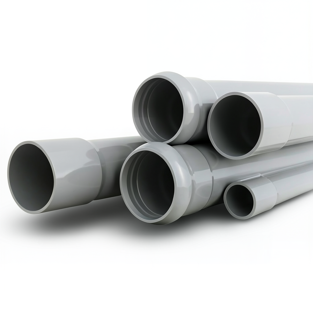UPVC Pipes Nominal Pressure 16 Bar Outside Diameter 315 mm Thickness 23.4 mm Gray
