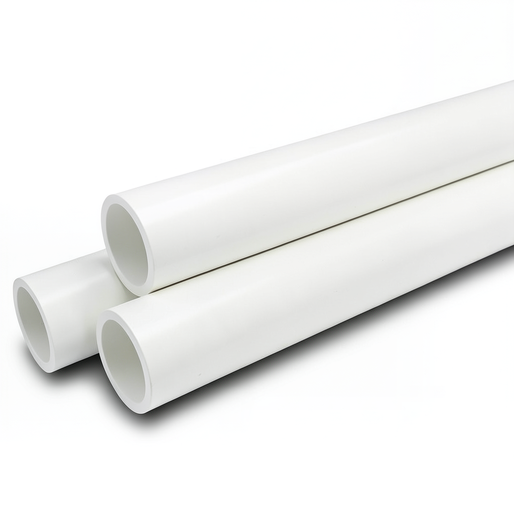 UPVC Pipes Nominal Pressure 4 Bar Outside Diameter 500 mm Thickness 9.8 mm White