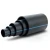 HDPE Polyethylene Pipe PN 20 Bar PE 100 OD 450 mm SDR 9 Black with Blue Stripes - Image 1