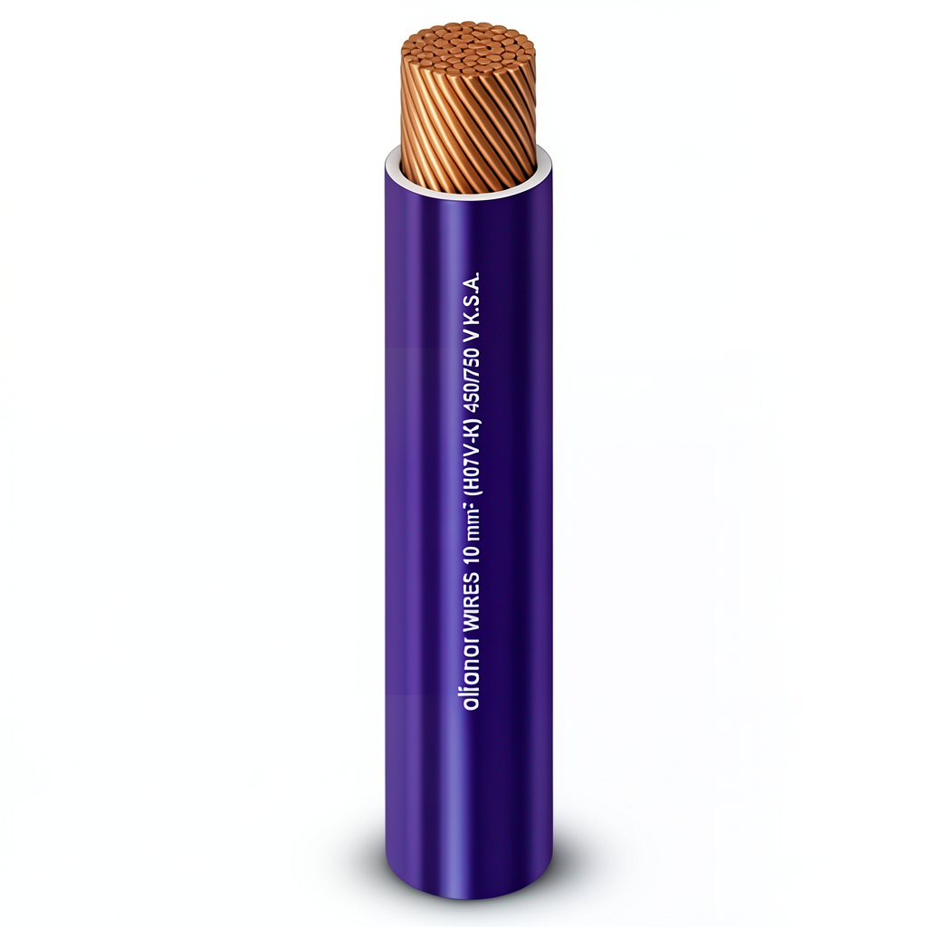 Flexible Wire 450/750V Copper Conductor 10 mm 300ft | Al Fanar
