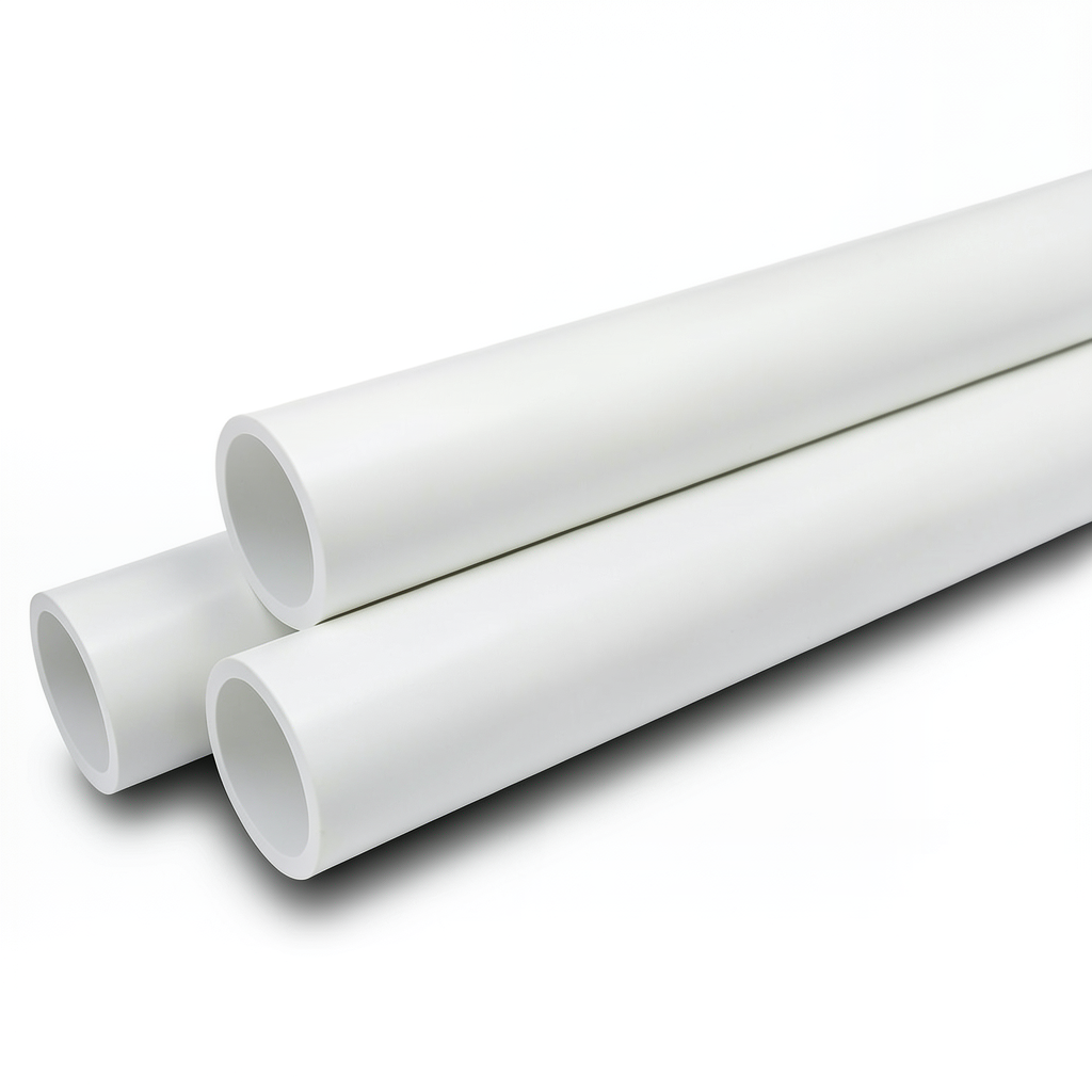 UPVC Pipes Nominal Pressure 4 Bar Outside Diameter 500 mm Thickness 9.8 mm White