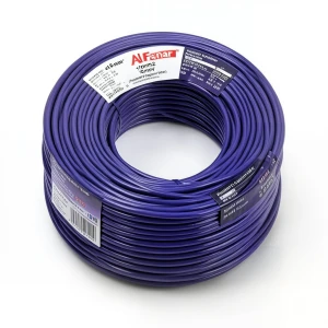 لفة سلك كهرباء مرن 16 مم2 450/750 جهد عزل PVC مقاوم للحرارة طول 100 ياردة | شركة الفنار
