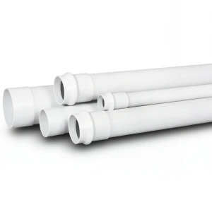 UPVC Pipe for Sewerage Systems 160 mm Size 3.8 mm Thickness White Color | Almona