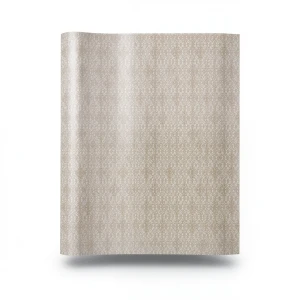 Italian Wallpaper Patterned Design Light Brown Color, Size 10mx1.06m, Model 82735