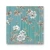 Wall Decoration Floral Design 10 m x 1.06 m Turquoise, Model 78015 - Image 1