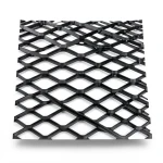 Hot Rolled Black Steel Expanded Metal Mesh Bahri 1.2 mm Thickness 2.44 m Width 5 m Length