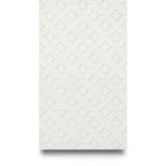 ورق جداري تصميم هندسي 0.53 م × 10 م لون اوف وايت