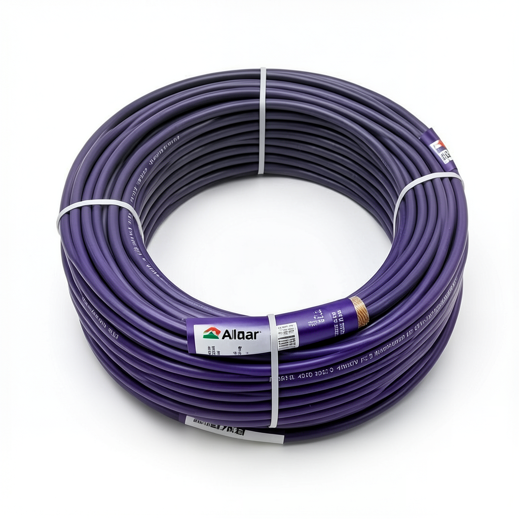 Flexible Electric Wire 25 mm² 450/750 volts, Copper Conductor, PVC Insulated, 100 yards Length | Al Fanar