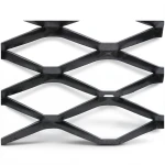 Hot Rolled Black Steel Expanded Metal Mesh Bahri 1.2 mm Thickness 2.44 m Width 6 m Length