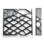 Hot Rolled Black Steel Expanded Metal Mesh Bahri 1.5 mm Thickness 2.44 m Width 2 m Length