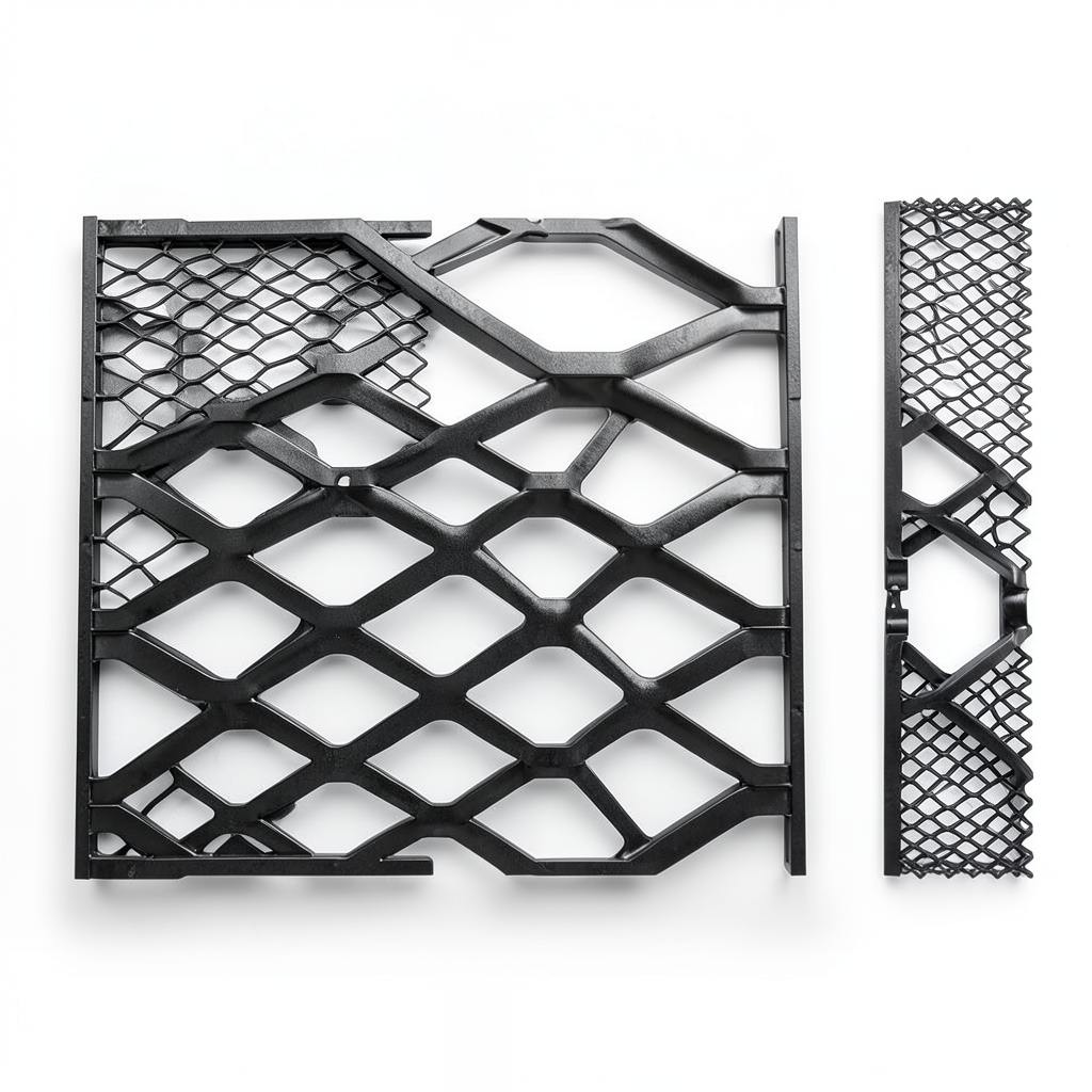 Hot Rolled Black Steel Expanded Metal Mesh Bahri 1.5 mm Thickness 2.44 m Width 2 m Length
