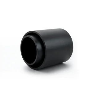 HDPE Plastic Pipe 12.5 Bar Working Pressure PE 80, 400 mm Outer Diameter SDR 9 Black