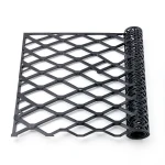 Hot Rolled Black Steel Expanded Metal Mesh Bahri 1.7 mm Thickness 2.44 m Width 1 m Length