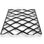 Hot Rolled Black Steel Expanded Metal Mesh Bahri Thickness 1.4 mm Width 2.44 m Length 4 m