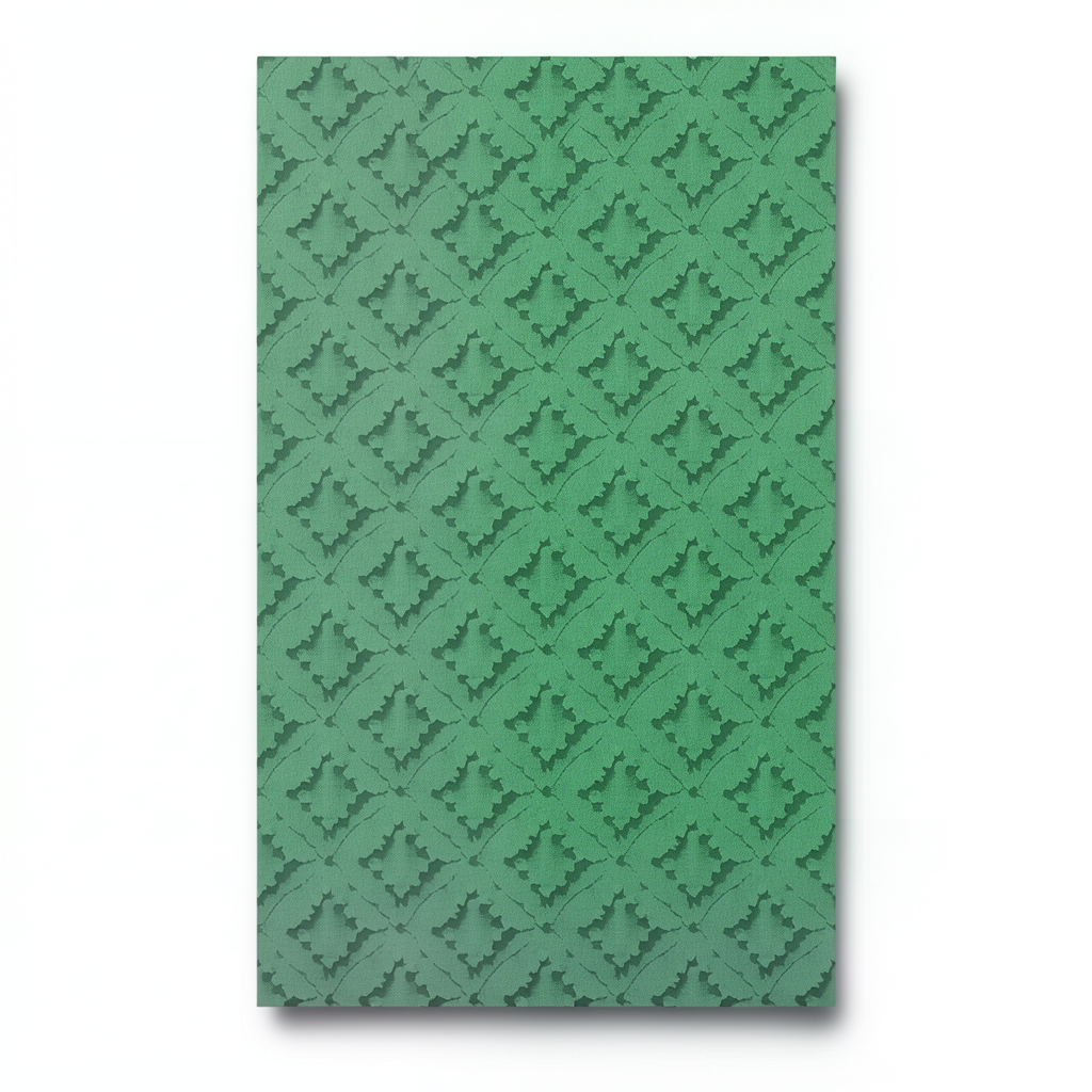ورق جدران تصميم هندسي 10م×0.53م لون اخضر موديل 17783