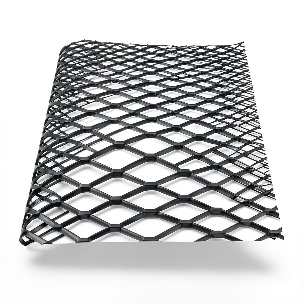 Hot Rolled Black Steel Expanded Metal Mesh Bahri 1.5 mm Thickness 2.44 m Width 4 m Length
