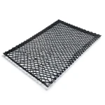 Hot Rolled Black Steel Expanded Metal Mesh Bahri 1.2 mm Thickness 2.44 m Width 5 m Length
