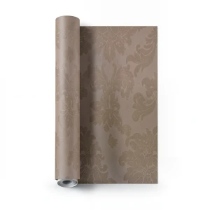 Classic Wallpaper 10m Length, 0.73m Width, Brown Color, Model 275002