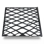 Hot Rolled Black Steel Expanded Metal Mesh Bahri 1.4 mm Thickness 2.44 m Width 6 m Length