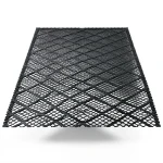 Hot Rolled Black Steel Expanded Metal Mesh Thickness 2.3 mm Width 2.44 m Length 3 m