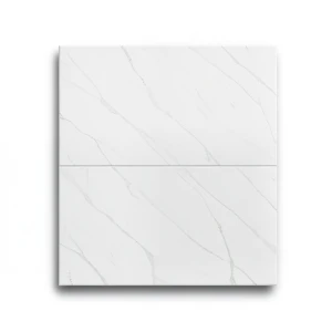 Floor Porcelain Tiles 80x80 cm, White Color, Statuario Model