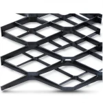 Hot Rolled Black Steel Expanded Metal Mesh Bahri 1.5 mm Thickness 2.44m Width 7m Length