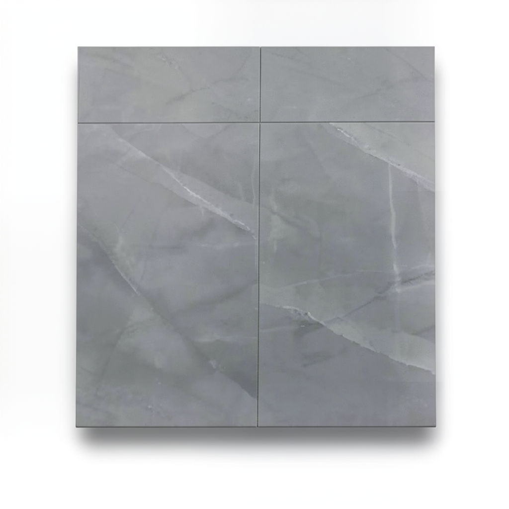 بلاط ارضيات بورسلان 60×120×0.87 سم، رمادي، موديل سينيرا