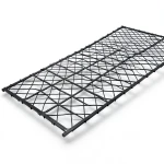Hot Rolled Black Steel Expanded Metal Mesh Thickness 2.7 mm Width 2.44 m Length 1 m