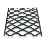 Bahri Hot Rolled Expanded Metal Mesh 1.8mm Black Steel 2.44m x 1m by Bait Al Tatawor