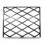 Hot Rolled Black Steel Expanded Metal Mesh Thickness 2.3 mm Width 2.44 m Length 3 m