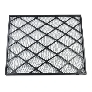 Hot Rolled Black Steel Expanded Metal Mesh Thickness 2.3 mm Width 2.44 m Length 2 m