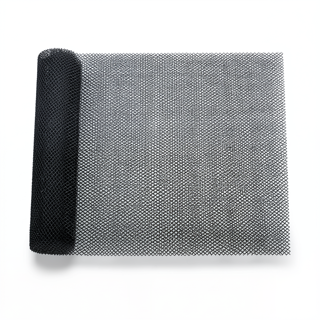 Hot Rolled Black Steel Expanded Metal Mesh Thickness 2.3 mm Width 2.44 M Length 6 M