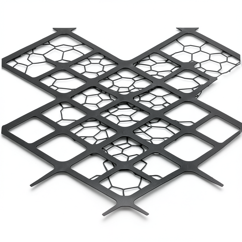 Hot Rolled Black Steel Expanded Metal Mesh Thickness 2.7 mm Width 2.44 m Length 4 m