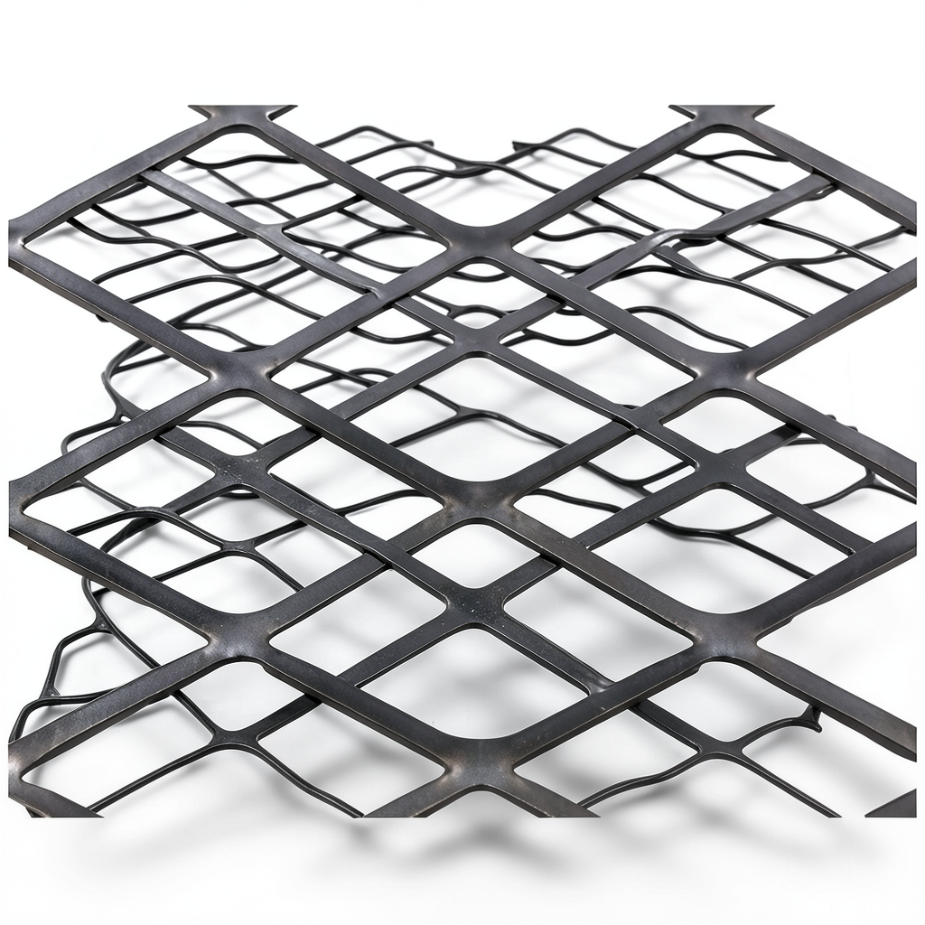 Hot Rolled Black Steel Expanded Metal Mesh Thickness 2.7 mm Width 2.44 m Length 5 m