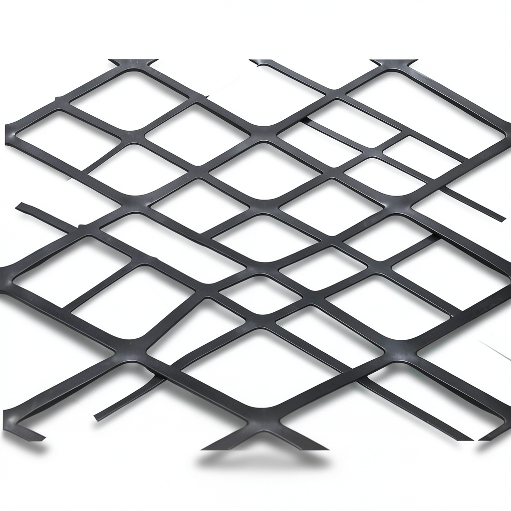Hot Rolled Black Steel Expanded Metal Mesh Thickness 2.7 mm Width 2.44 m Length 7 m