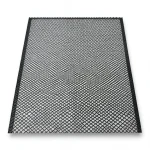 Hot Rolled Black Steel Expanded Metal Mesh Thickness 2.8 mm Width 2.44 M Length 1 meter
