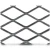 Hot Rolled Black Steel Expanded Metal Mesh Thickness 2.8 mm Width 2.44 M Length 1 meter - Image 1