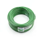 سلك كهرباء مجدول 1.5 مم 450/750 فولت، موصل نحاس عزل PVC 70°C لون اخضر | شركة كابلات الشرقية للصناعة