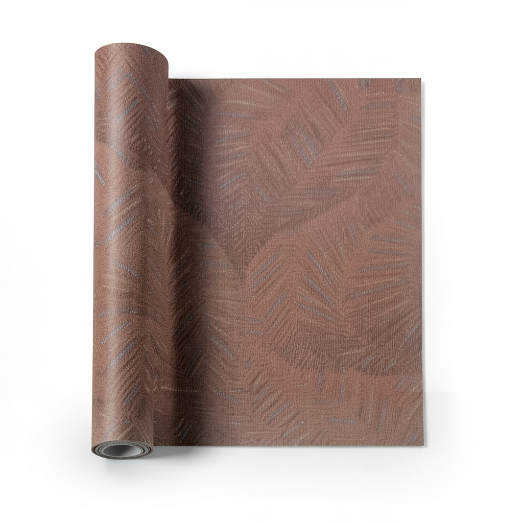 Dutch Patterned Wall Covering 10 m x 0.53 m Brown, Model 221145