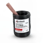 لفة سلك كهرباء نحاس مجدول 120 مم 450/750 فولت معزول PVC 70°C لون اسود | شركة كابلات الشرقية للصناعة