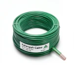 لفة سلك مجدول 4 مم 450/750 فولت موصل نحاس عزل PVC 70°C لون أخضر | شركة كابلات الشرقية للصناعة
